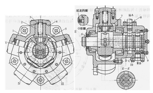 靜壓平衡徑向柱塞馬達(dá)