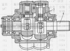 YM-3.2徑向柱塞液壓馬達(dá)結(jié)構(gòu)