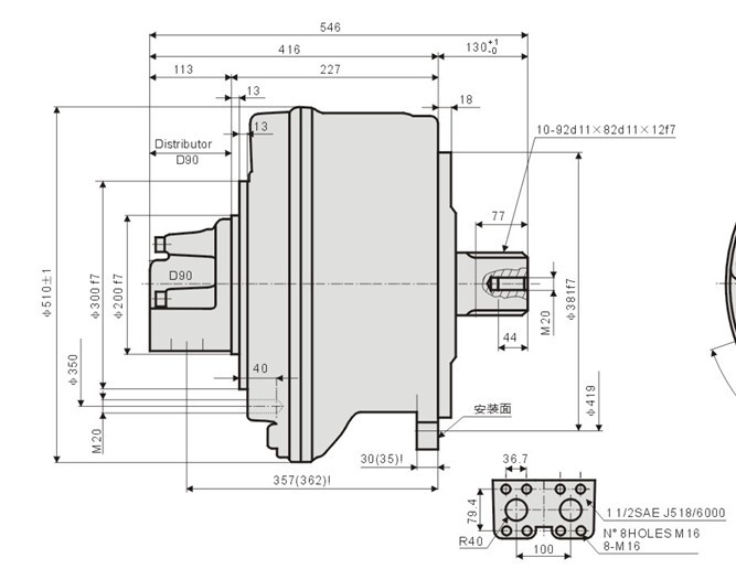 AKS6擺缸液壓馬達(dá)