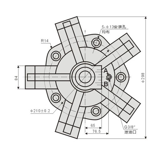 YLM3外五星液壓馬達(dá)